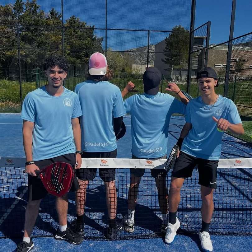 Les derniers cours de l’AS Padel pour les élèves de Saint-Jean de Garguier