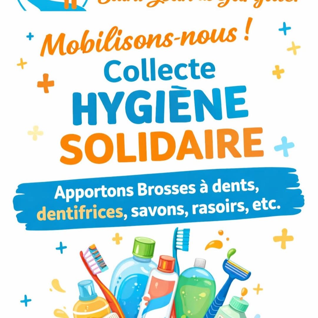 Le lycée Saint Jean de Garguier organise une collecte de produits d’hygiène.🫧 Nous invitons chacun à participer en apportant des